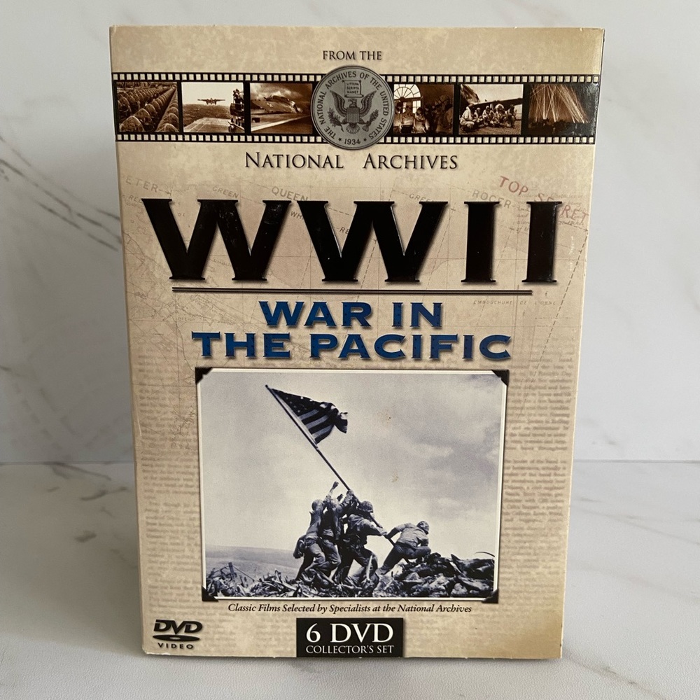 WW2 DVD Set NIP - National Archives War In The Pacific - World War II History